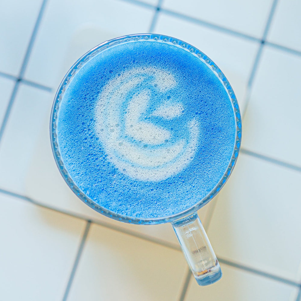 
                  
                    tropical additions superfood blends - Flower Power energy blend blue latte
                  
                